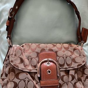 Coach small shoulder purse
